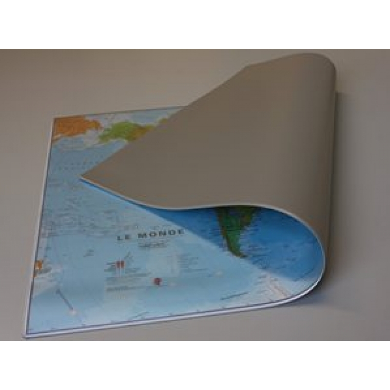 Carte du monde aquarelle gris imprimable affiche carte ...