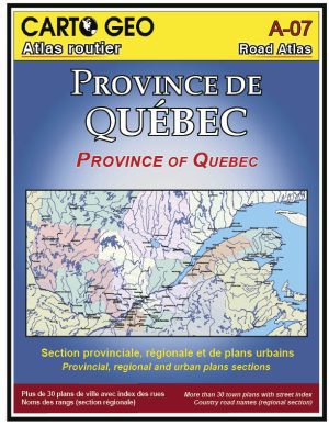 Atlas routier province de quebec