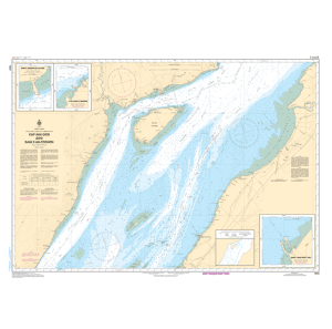 Carte marine 1233 Cap aux oies à Sault-au-cochon