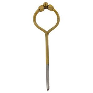 compas laiton une-main. one-hand brass divider