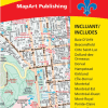 Montreal road map MapArt is a detailed map of the entire Island of Montreal. Includes public transportation. Paper format and folded. Bilingual.