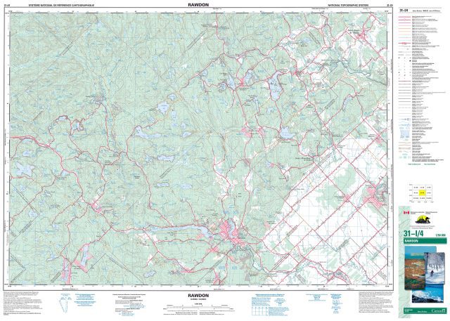 Cartes topographiques échelle 1:50 000 - Gouvernement du Canada