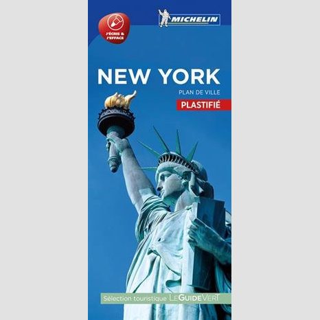 New York - Plan de ville plastifié Michelin