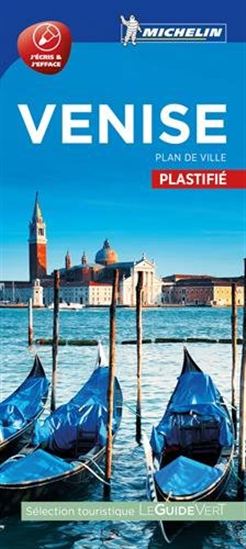 Venice city map laminated Michelin