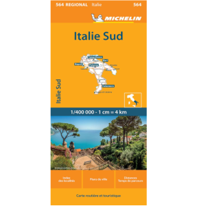 Italie du Sud - Carte routière Michelin