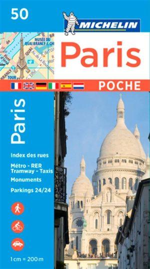 Paris - Plan de poche - Michelin