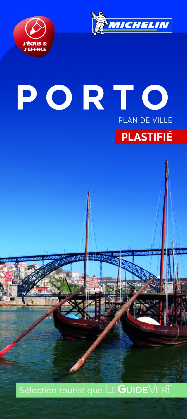 Porto plan de ville plastifié Michelin