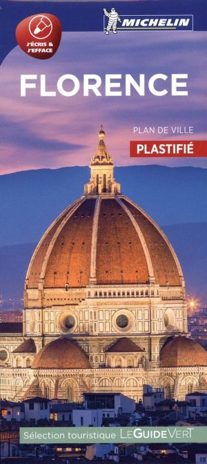 Florence plan de ville plastifié Michelin