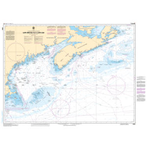CARTE MARINE 4003 Cape Breton à Cape Cod