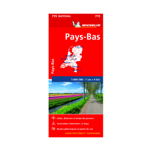 Pays-Bas carte routière Michelin #715