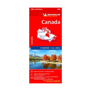 Canada road map Michelin #766