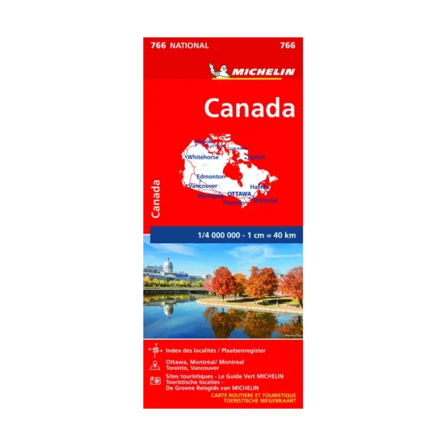 Canada road map Michelin #766