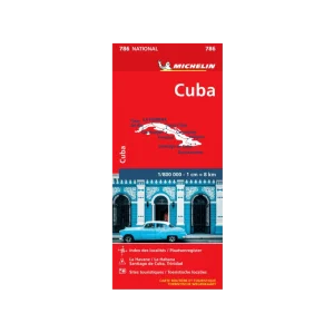 Cuba road map Michelin #786