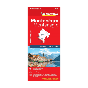 Montenegro road map Michelin #780