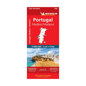 Portugal Madeira road map Michelin #733