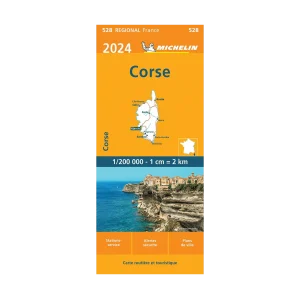 Corse road map Michelin #528