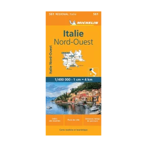 Italy North-West road map Michelin #561