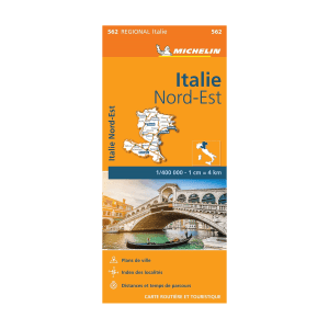 Italie Nord-Est carte routière Michelin #562