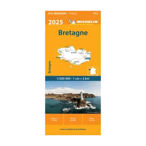 Brittany - road map Michelin