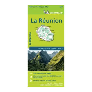 La Réunion carte routière Zoom Michelin #139