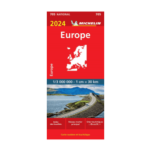 Europe carte routière Michelin #705