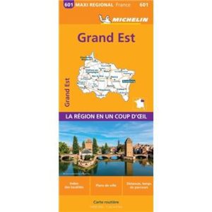 France Grand-Est - Carte routière Michelin