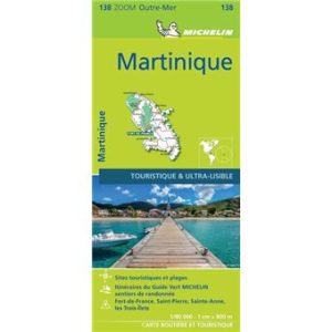 Martinique - Carte routière Michelin