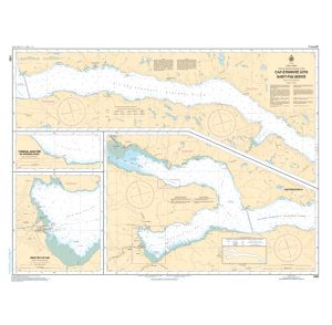 Carte marine chart 1202 Cap Éternité à Saint-Fulgence