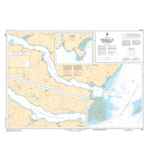 Carte marine chart 1203 Tadoussac à Cap Éternité