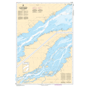 Carte marine chart 1432 Lac Saint-François