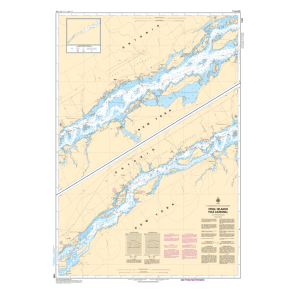 Carte marine chart 1434 Croil Islands à Cardinal