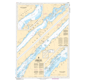 Carte marine chart 1435 Cardinal à Whaleback Shoal