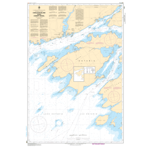 Carte marine chart 1439 Carleton Island au Charity Shoal