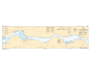 Carte marine chart 1514 Carleton à Papineauville