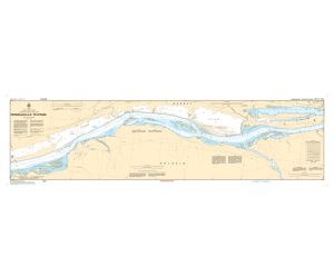 Carte marine chart 1515 Papineauville à Ottawa
