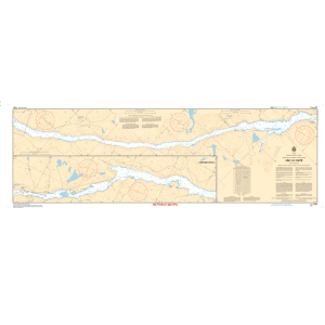 CARTE MARINE 1555: Lac la Cave