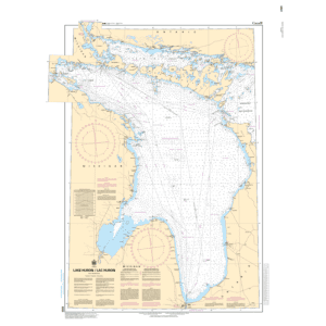 Carte marine chart 2200 Lac Huron Lake
