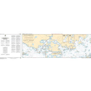 Carte marine chart 2203 Carling Rock to à Bying Inlet