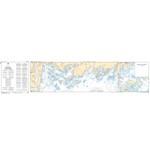 Carte marine chart 2204 Byng Inlet à to Killarney