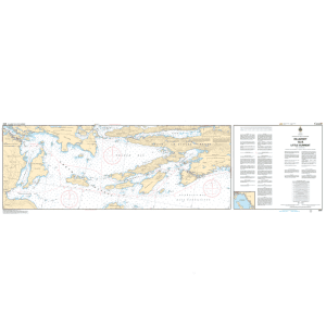 Carte marine chart 2205 Killarney to à little current