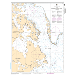 Carte marine chart 4000 Gulf of Maine à Baie de Baffin