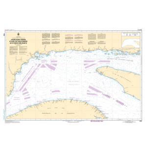 Carte marine chart 4026 Havre Saint-Pierre et Cap-des-Rosiers à Pointe des Monts