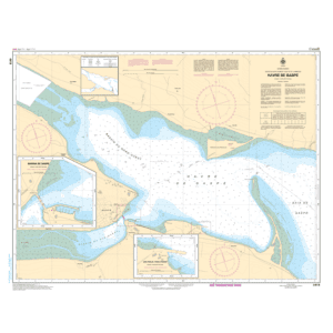 Carte marine chart 4416 Havre de Gaspé