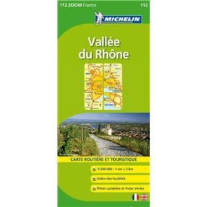 Vallée du Rhône - Carte routière Michelin