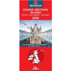 Grande-Bretagne Irlande - Carte Routière Michelin #713