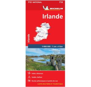 Irlande carte routière Michelin #712