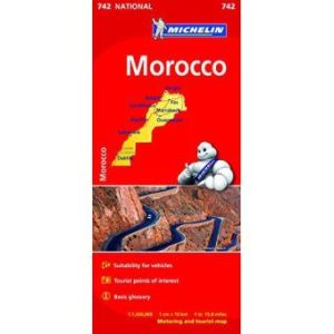 Maroc - Carte routière Michelin