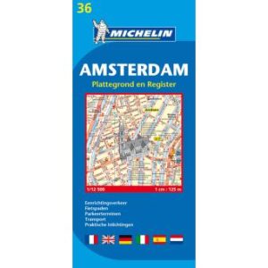 Amsterdam - City plan Michelin