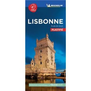 Lisbonne - Plan de ville plastifié Michelin