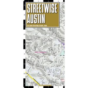 Austin - Plan de ville plastifié streetwise Michelin